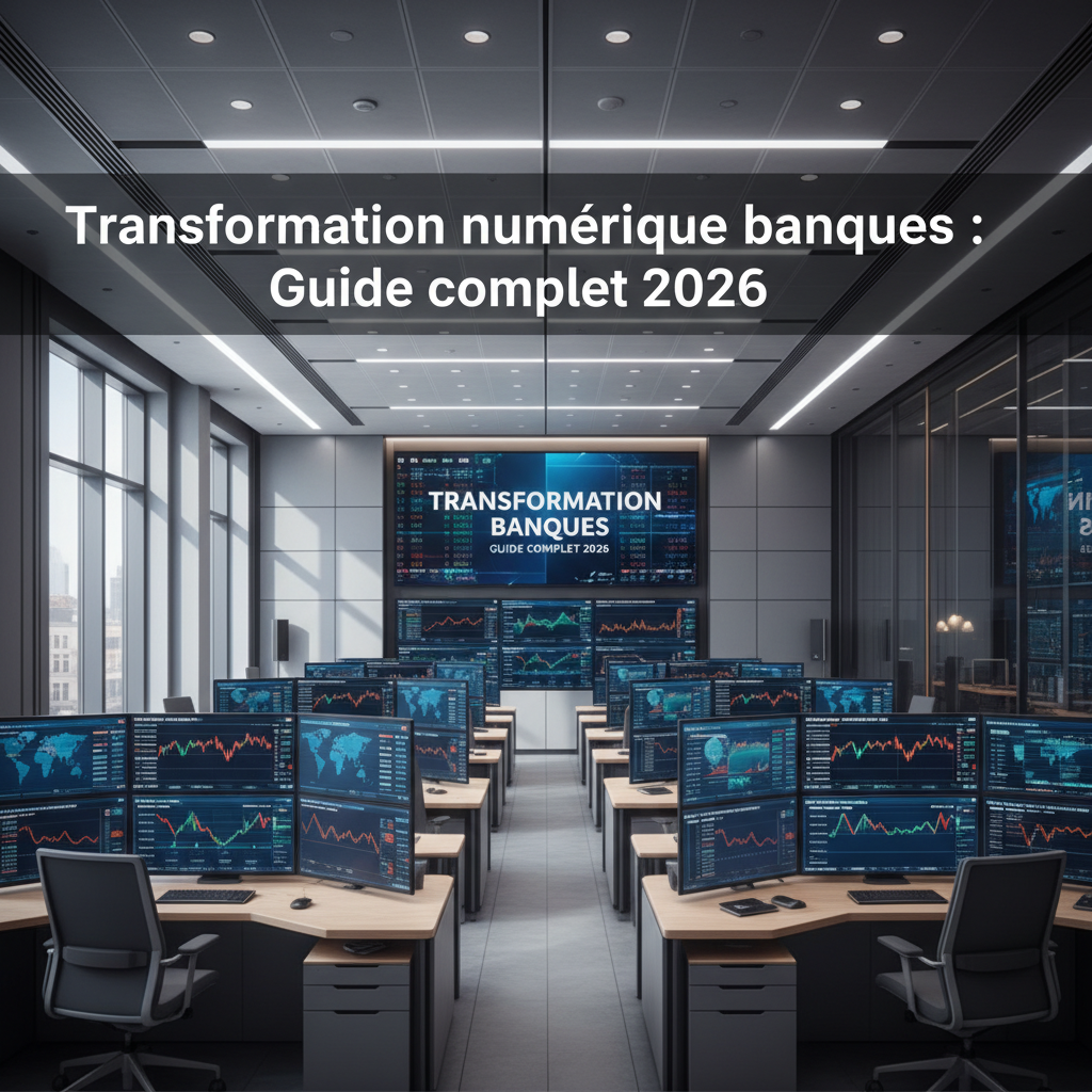 Transformation numérique banques : Guide complet 2026