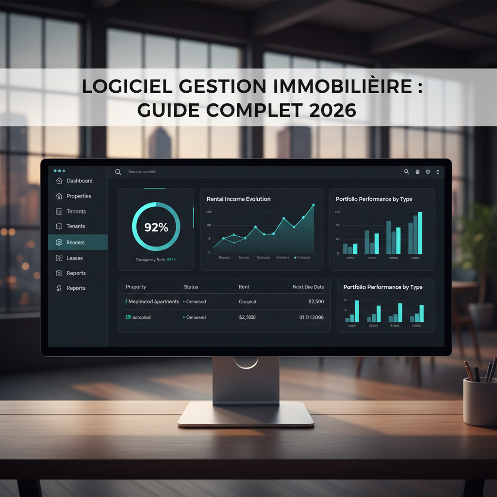 Logiciel Gestion Immobilière : Guide Complet 2026