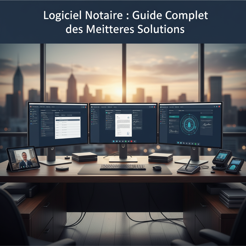 Logiciel Notaire : Guide Complet des Meilleures Solutions