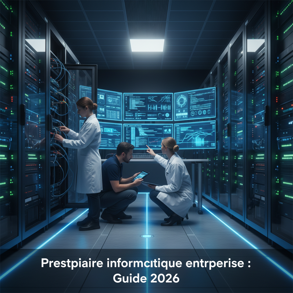 Prestataire informatique entreprise : Guide 2026